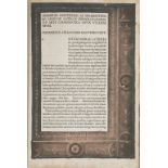 Incunabula.- Diomedes. De arte grammatica, Venice, Venice, c.1476-80.