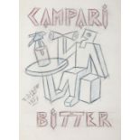 Depero Fortunato. CAMPARI BITTER. 1927