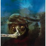 Sidney Nolan (1917-1992) Miner Smoking from, The Miner Series