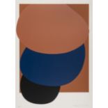 Terry Frost (1915-2003) Brown, Blue and Black Descending (Kemp 78)