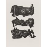 Henry Moore (1896-1986) Three Reclining Figures (Cramer 301)