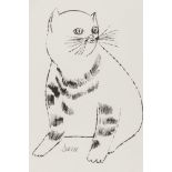 Andy Warhol (1928-1987) Sam (from Twenty-five cats name(d) Sam and one blue pussy) (Feldman and Sche