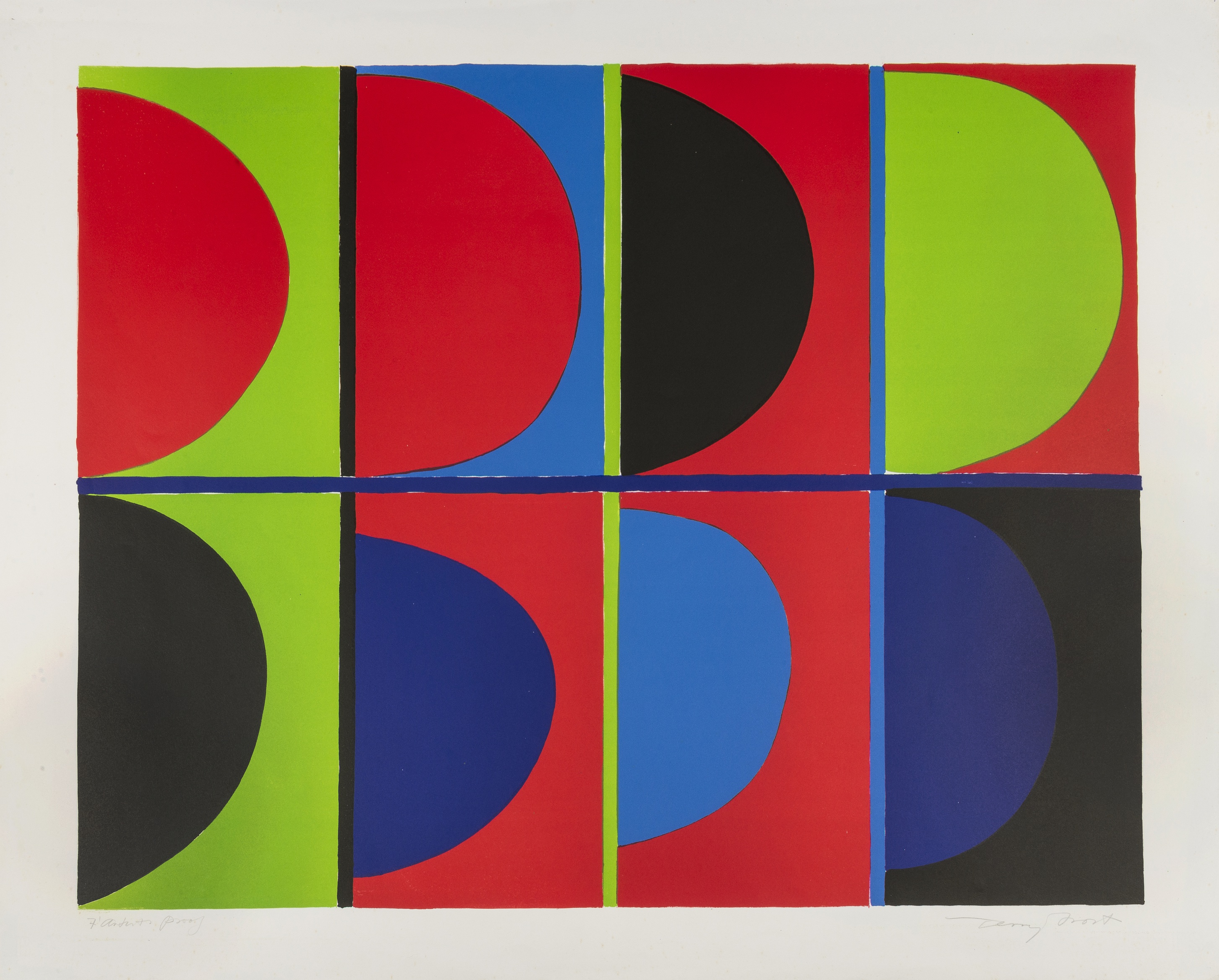 Terry Frost (1915-2003) Red, Blue, Green (Kemp 65)