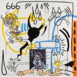 Keith Haring (1958-1990) APOCALYPSE (#8) (LITTMANN P. 106)