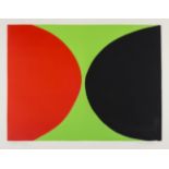 Terry Frost (1915-2003) Red and Black on Green (Kemp 44)