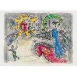 Marc Chagall (1887-1985) Derrière le Miroir No.235