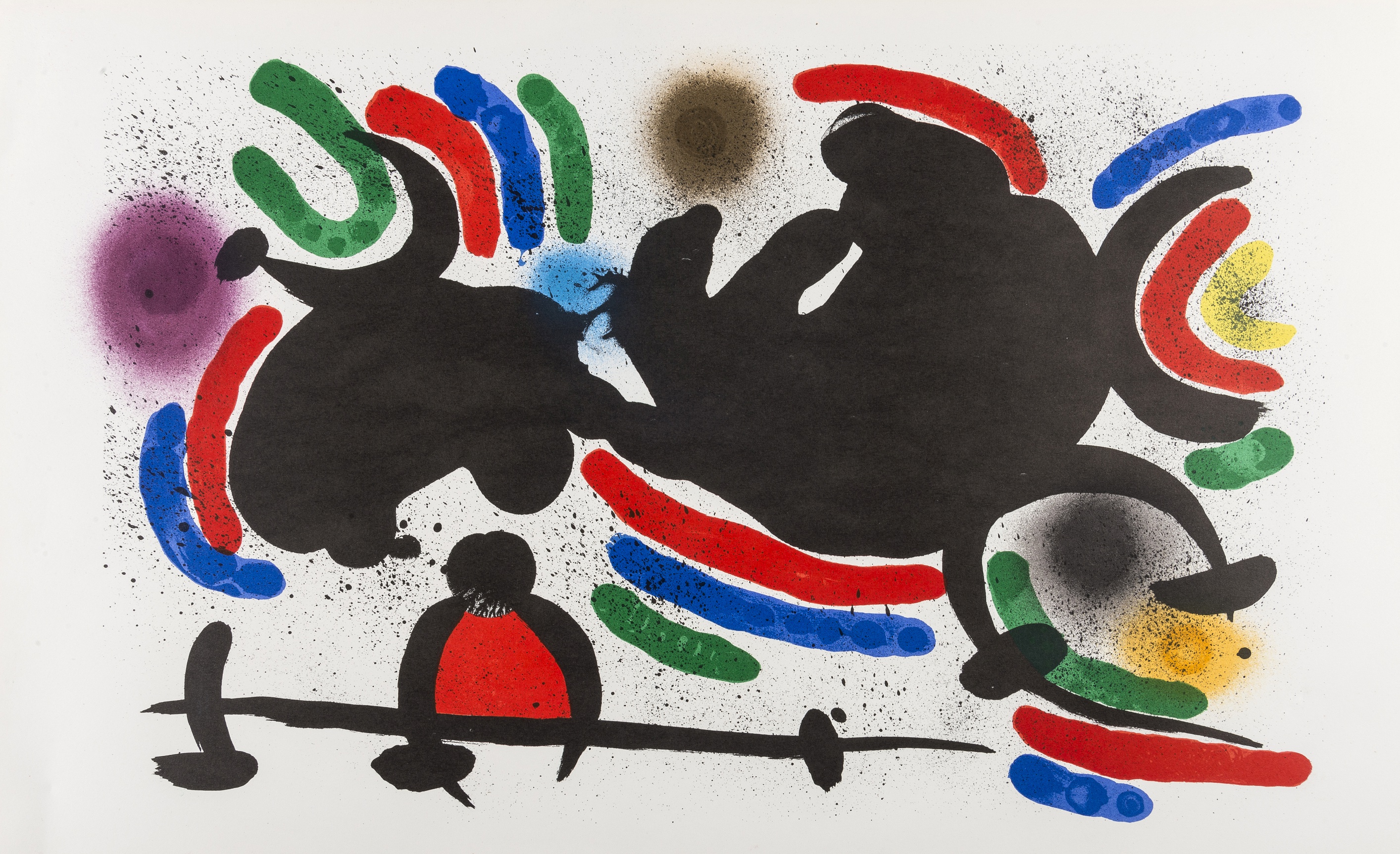 Joan Miró (1893-1983)(after) From Lithographie I (M 860, 865, 866) - Image 3 of 3