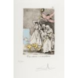 Salvador Dali (1904-1989) Plate 20 (From Les Caprices de Goya de Dali) (M & L 867)
