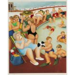 Beryl Cook (1926-2008) The Bathing Pool