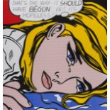 Roy Lichtenstein (1923-1997) (after) Hopeless