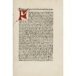 Advent sermons.- Collecta Magistralia, Nuremberg, Friedrich Creussner, 1479.