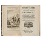 Quesnay (François) Physiocratie, ou Constitution Naturelle du Gouvernement, 2 parts in 2 vol., …