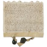 Royal justiciar to Henry III.- Basset (Philip) Charter, agreement between Sir Philip Basset and …