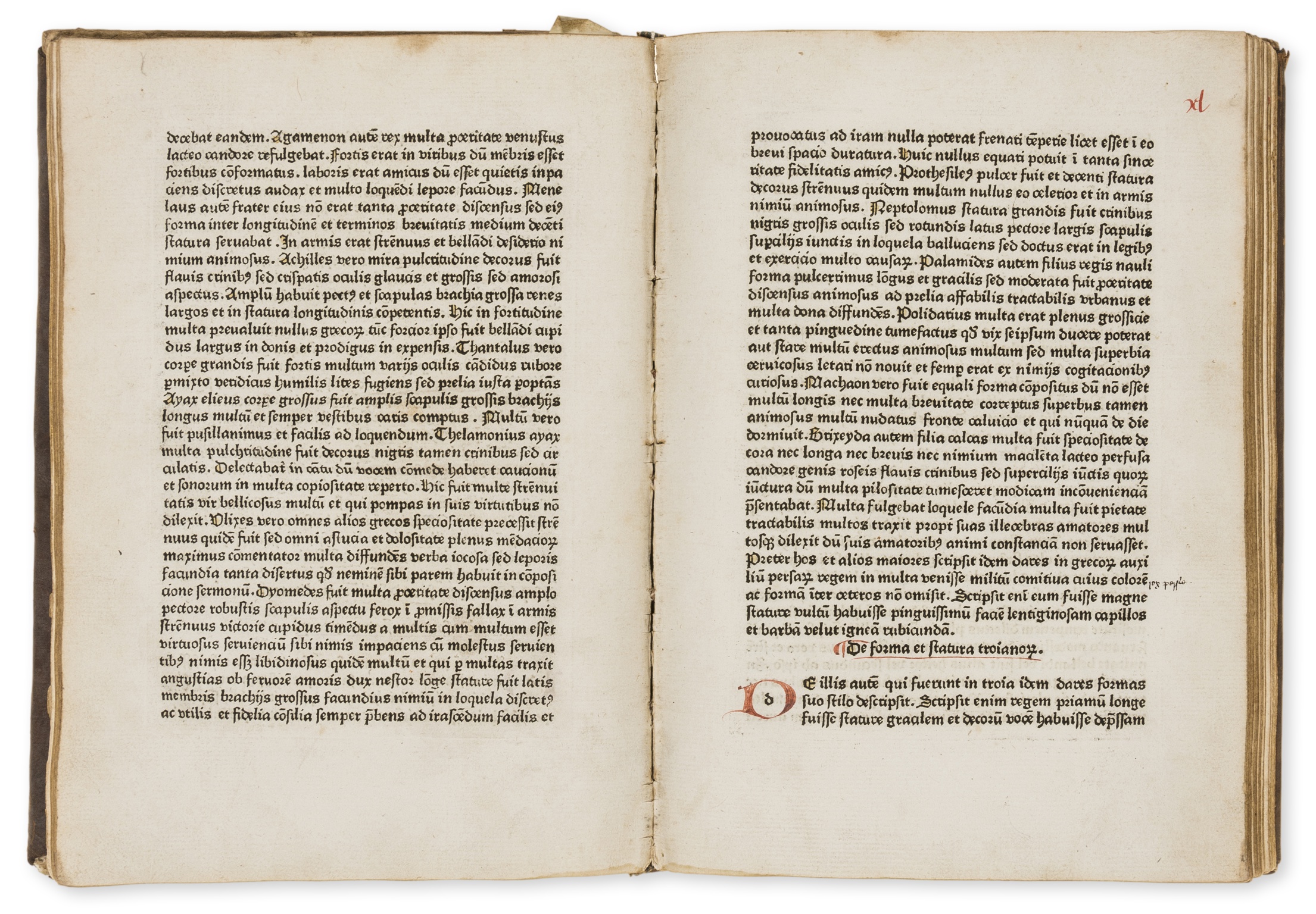 Columnis (Guido de) Historia destructionis Troiae, first edition, one of only four known books … - Image 8 of 8