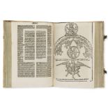 Bible, Latin..- , Biblia Latina cum postillis Nicolai de Lyra et expositionibus Guilelmi Britonis, …