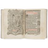 Book of Hours, Use of Sarum [Salisbury].- [Hore beatissime v[ir]ginis Marie ad veru[m] …