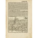 Livius (Titus) Romische historie, first edition of the first German Livy, Mainz, Johann Schöffer, …