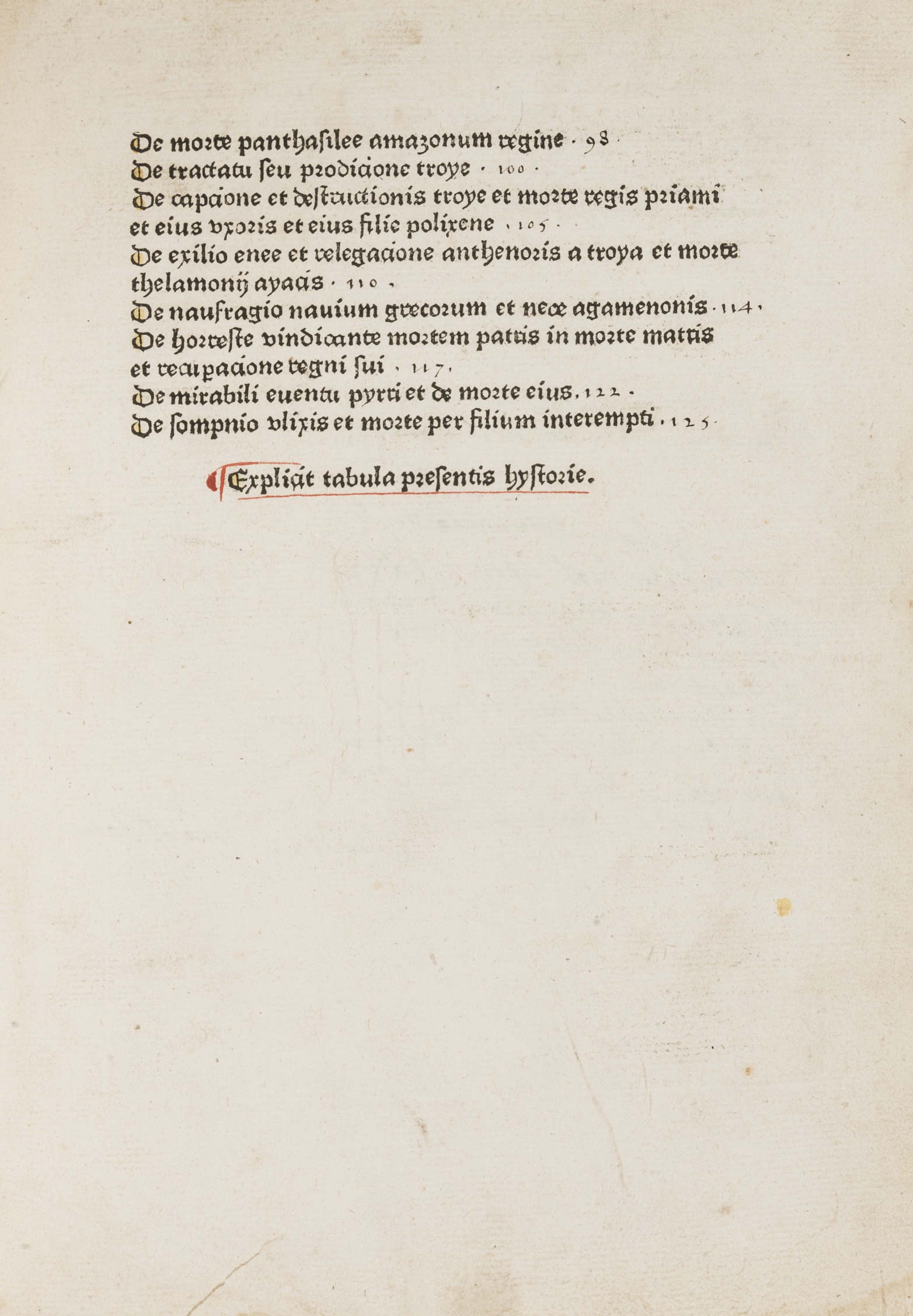 Columnis (Guido de) Historia destructionis Troiae, first edition, one of only four known books … - Image 5 of 8