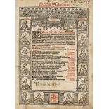 Sallustius Crispus (Caius) Opera Salustiana, collation: commentary by Badius Ascensius, Lyon, …