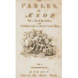 Aesop. The Fables..., 2 vol., John Stockdale, 1793; and another, Aesop (3)