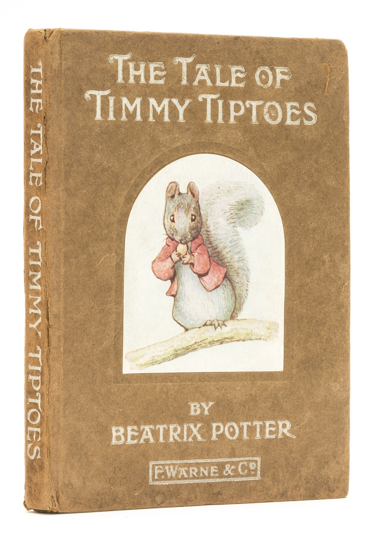 Potter (Beatrix) The Tale of Timmy Tiptoes, first edition, first or second printing, 1911.