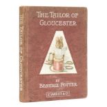 Potter (Beatrix) The Tailor of Gloucester, first trade edition, first printing, 1903.