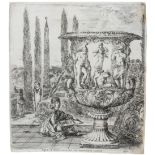 Stefano della Bella (1610-1664) The Medici Vase, etching and engraving, 1656.