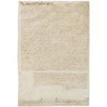 Majorca.- Indenture relating to the sale of property in Manacor, Majorca, 1637.