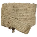 Marriage Settlement.- Indenture agreement, manuscript in English, 1502.