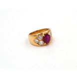 Anello in oro giallo 18ct