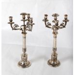 Coppia di candelabri Francia Metà XIX Secolo