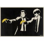 Banksy (b.1974) Pulp Fiction