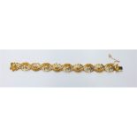 Ottaviani Italia, bracciale in oro giallo 18ct Ottaviani Italia, an 18 carat yellow gold wax …