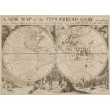 World.- Wells (Edward) A New Map of the Terraqueous Globe, according to the latest Discoveries and …