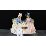 Royal Doulton figure group 'Afternoon Tea' HN1747, 14 x 18cm