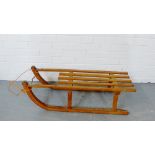 A vintage sledge 28 x 90cm