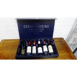 A Connoisseurs collection Appellation Controlee box of six wines