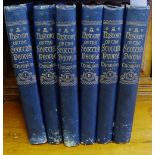 A History of the Scottish People by Rev. Thomas Thomson, published by Blackie, circa 1896 in six