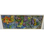 Vivien Alexander, RSA SSA (fl 1961) Still Life of Flowers Oil-on-board, signed in a glazed frame,