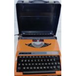 A vintage typewriter