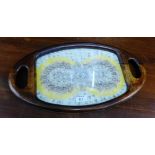 A butterfly wing tray 50cm long