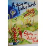 'A Day in Fairyland' Story and Picture Book, pictures by Anna May Seagren and Story by Sigrid