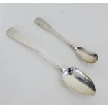 Scottish Provincial silver to include an 18th century spoon with makers mark for William Scott,