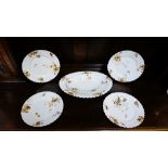 Haviland & Co, Limoges white glazed porcelain plates and serving dishes (6)