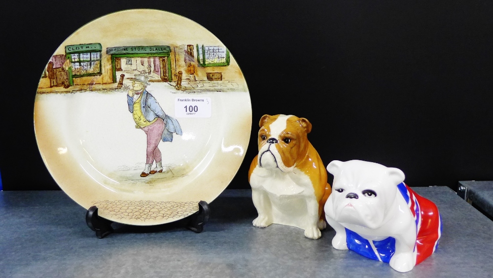 Royal Doulton to include 'Jack' a bone china Skyfall 007 Bulldog, together with Bulldog DA222 and