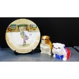 Royal Doulton to include 'Jack' a bone china Skyfall 007 Bulldog, together with Bulldog DA222 and