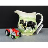 A Border Fine Arts, James Herriot 'Coming Home' jug for the 'Country Kitchen' range, together with a