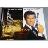 James Bond, Golden Eye, (1995), British Quad Film Poster, Teaser Version, starring Pierce Brosnan,