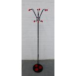 An Atomic style hat and coat stand