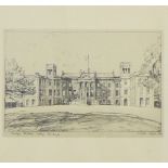 Charles Napier R.S.W. 'George Watson's College, Edinburgh' Framed print, 20 x 14cm